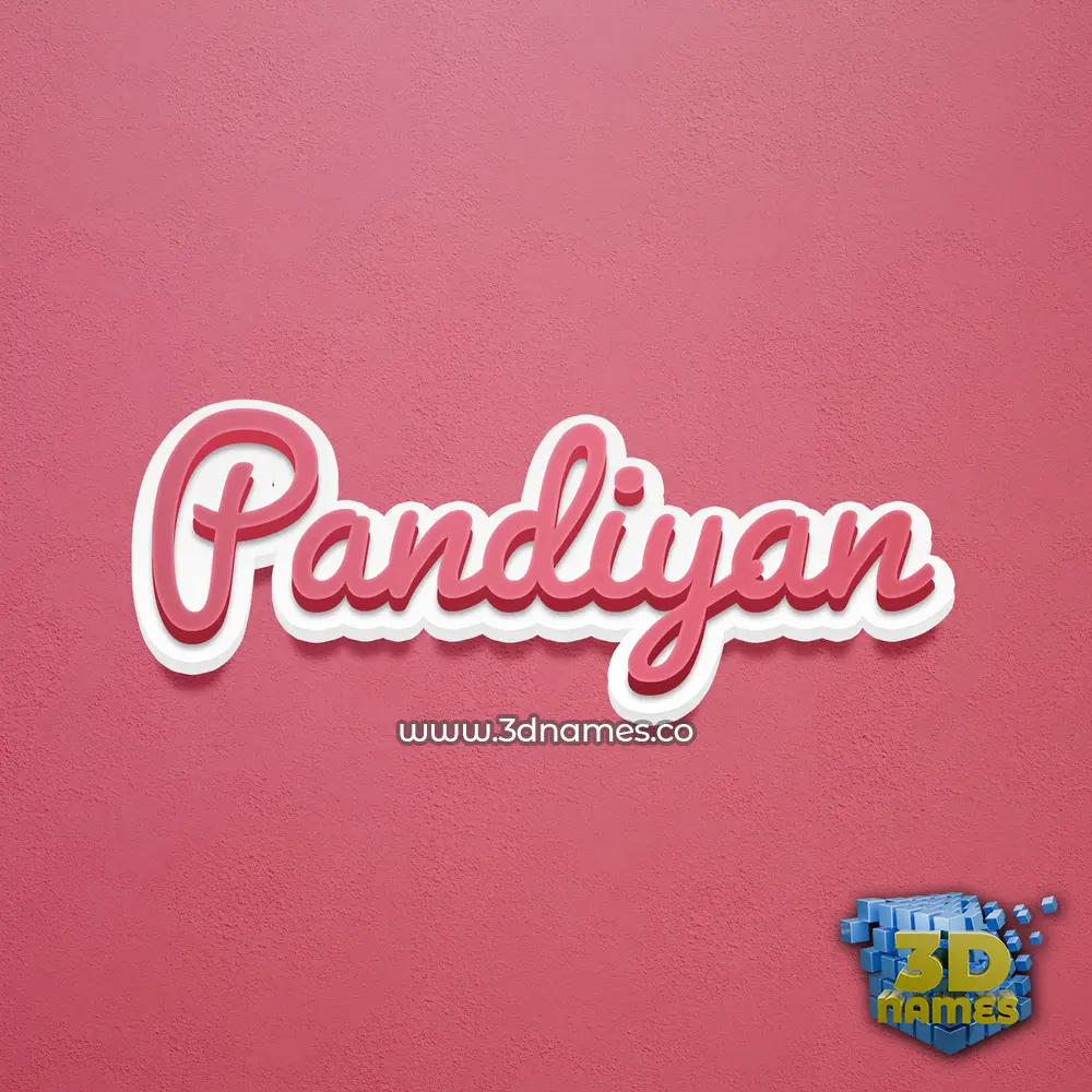 pandiyan in Red Scribble style - 3D name wallpaper pandiyan in Red Scribble style - 3D name wallpaper