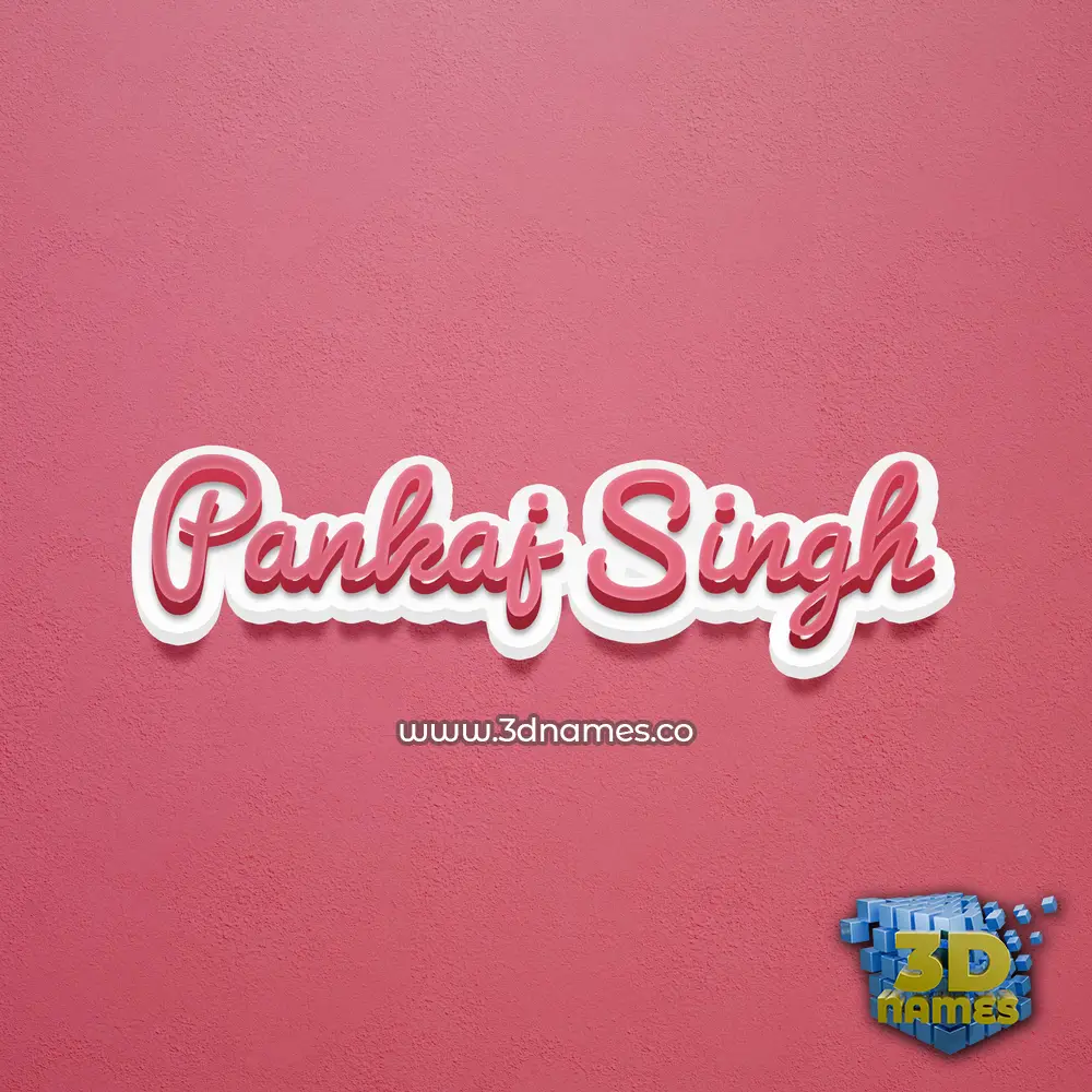 pankaj singh in Red Scribble style - 3D name wallpaper pankaj singh in Red Scribble style - 3D name wallpaper