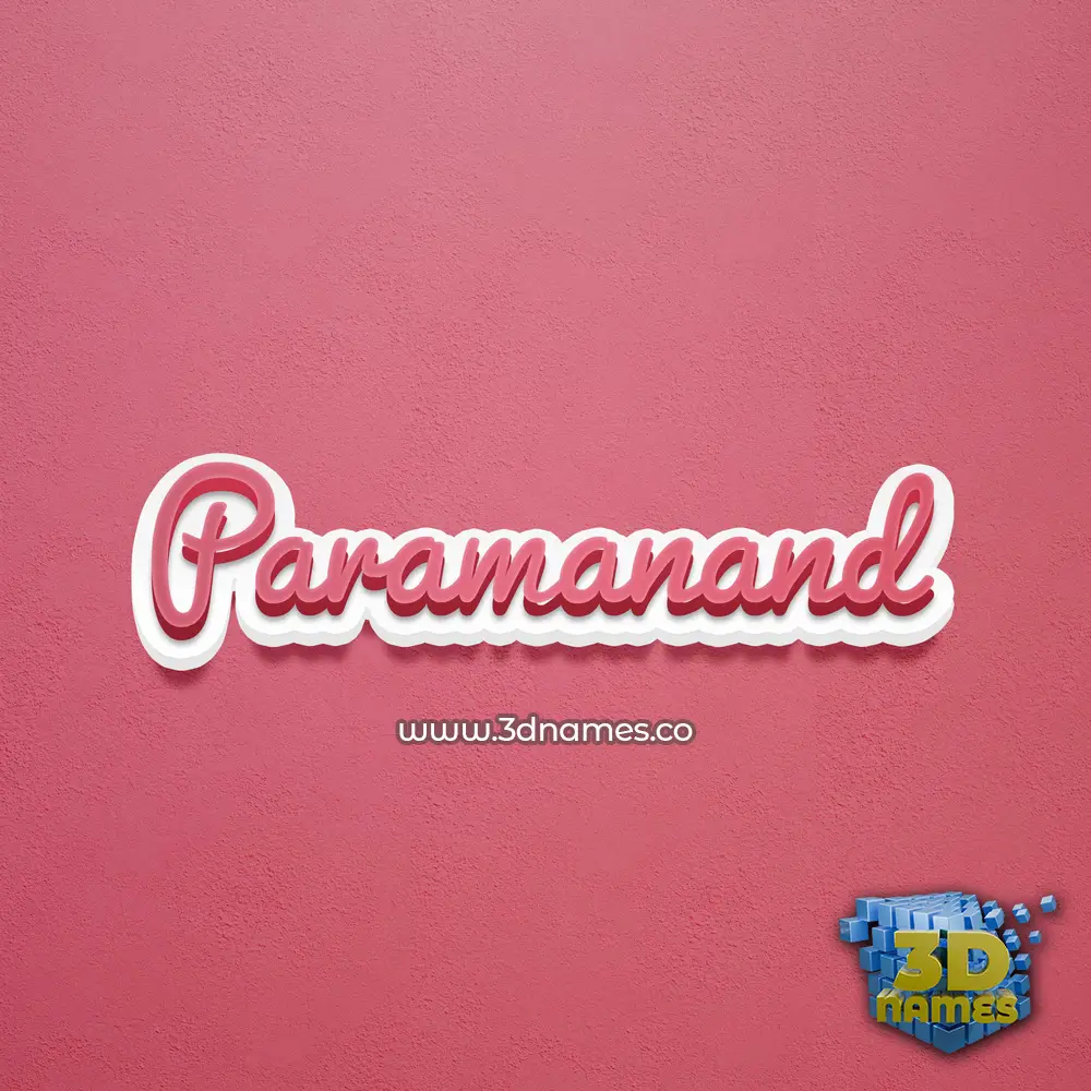 paramanand in Red Scribble style - 3D name wallpaper paramanand in Red Scribble style - 3D name wallpaper