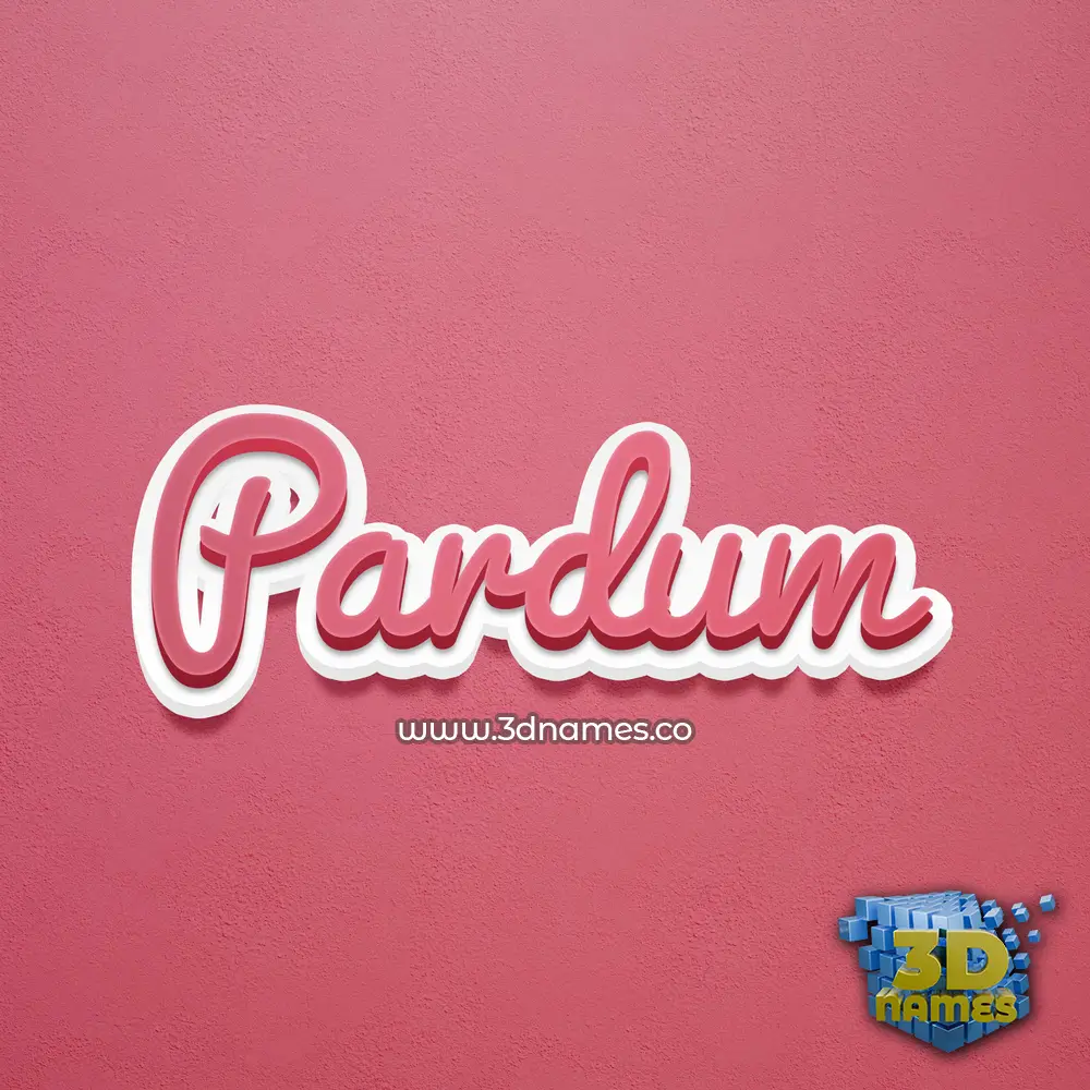 pardum in Red Scribble style - 3D name wallpaper pardum in Red Scribble style - 3D name wallpaper