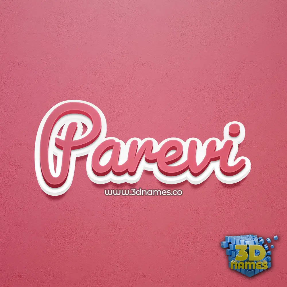 parevi in Red Scribble style - 3D name wallpaper parevi in Red Scribble style - 3D name wallpaper