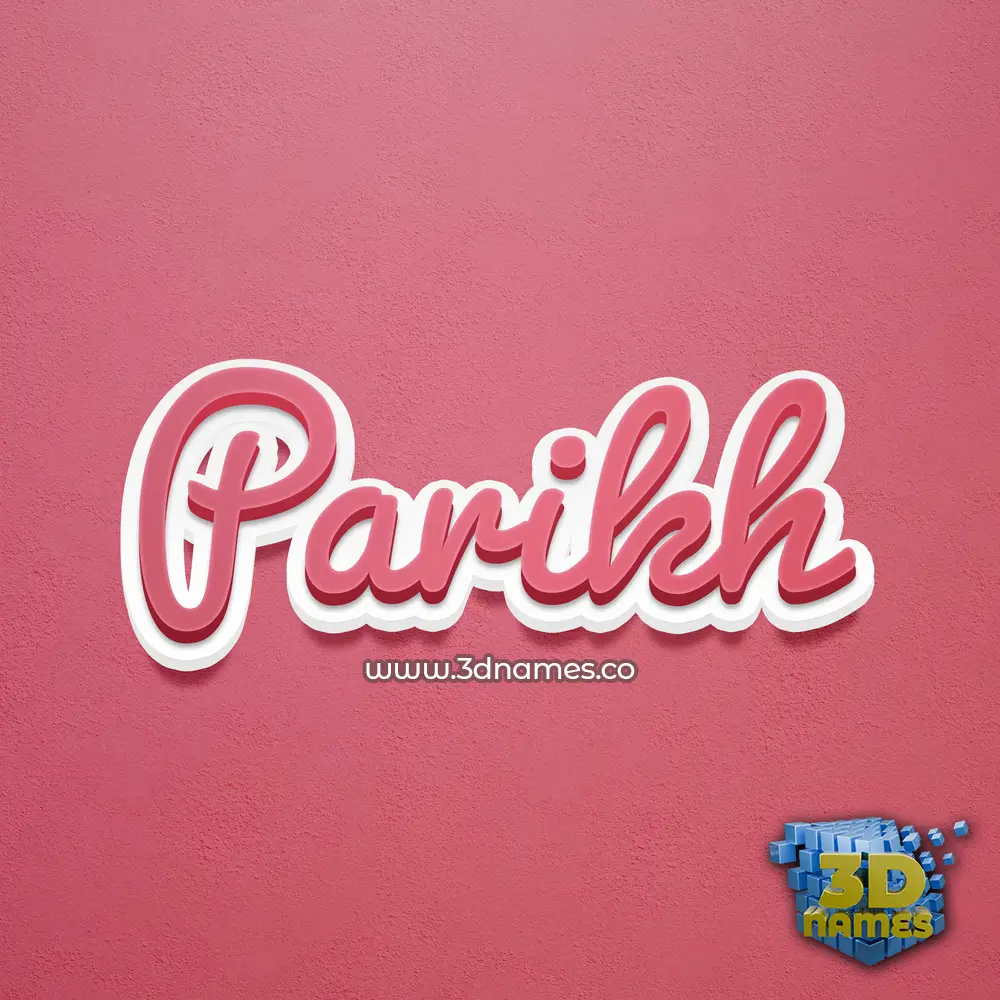 parikh in Red Scribble style - 3D name wallpaper parikh in Red Scribble style - 3D name wallpaper