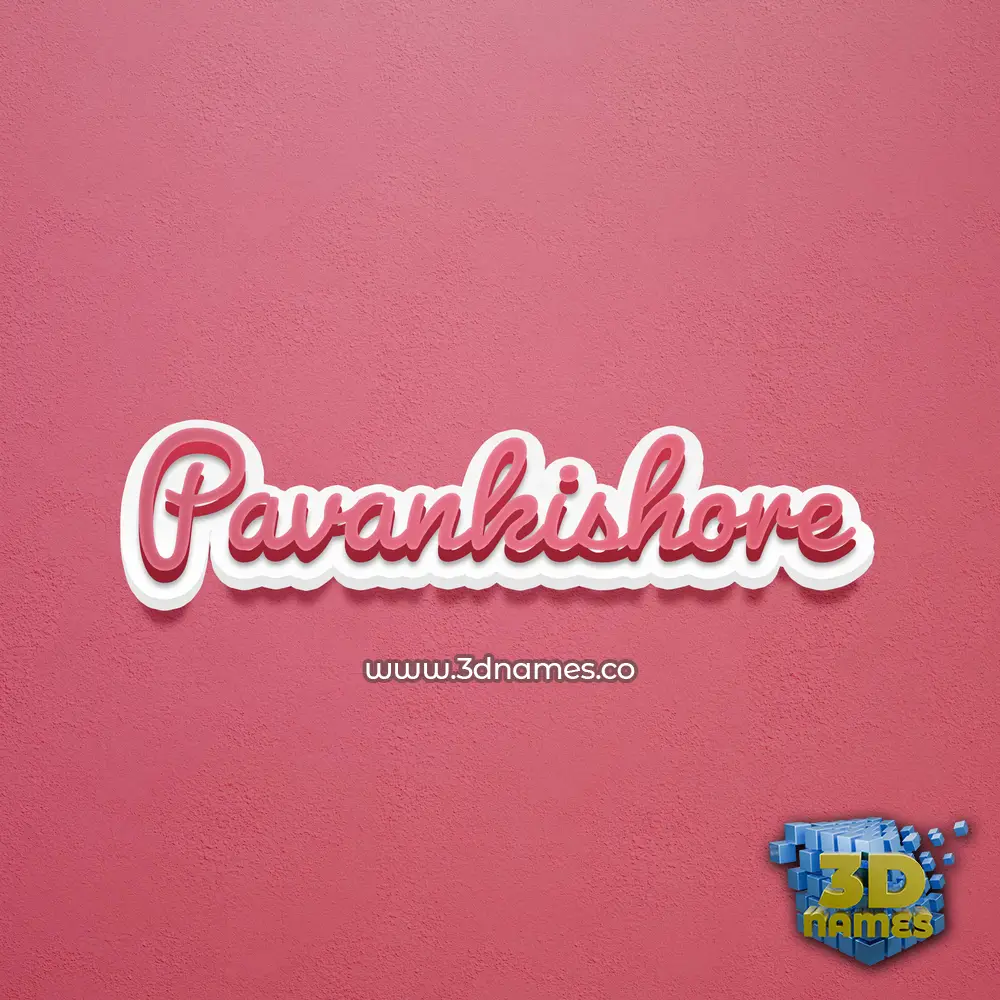 pavankishore in Red Scribble style - 3D name wallpaper pavankishore in Red Scribble style - 3D name wallpaper