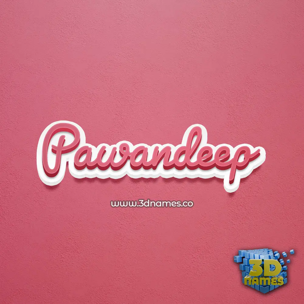 pawandeep in Red Scribble style - 3D name wallpaper pawandeep in Red Scribble style - 3D name wallpaper