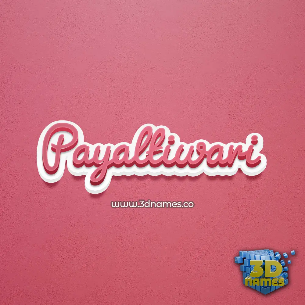 payaltiwari in Red Scribble style - 3D name wallpaper payaltiwari in Red Scribble style - 3D name wallpaper