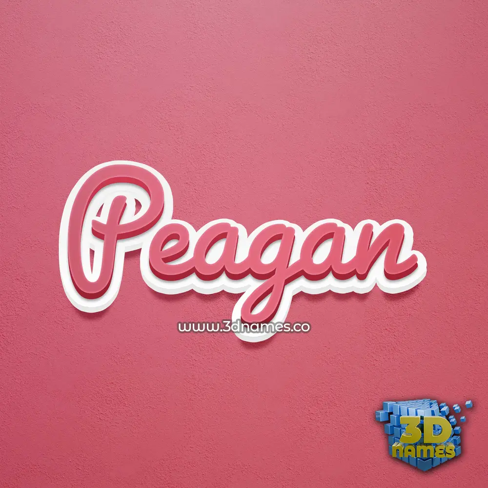 peagan in Red Scribble style - 3D name wallpaper peagan in Red Scribble style - 3D name wallpaper