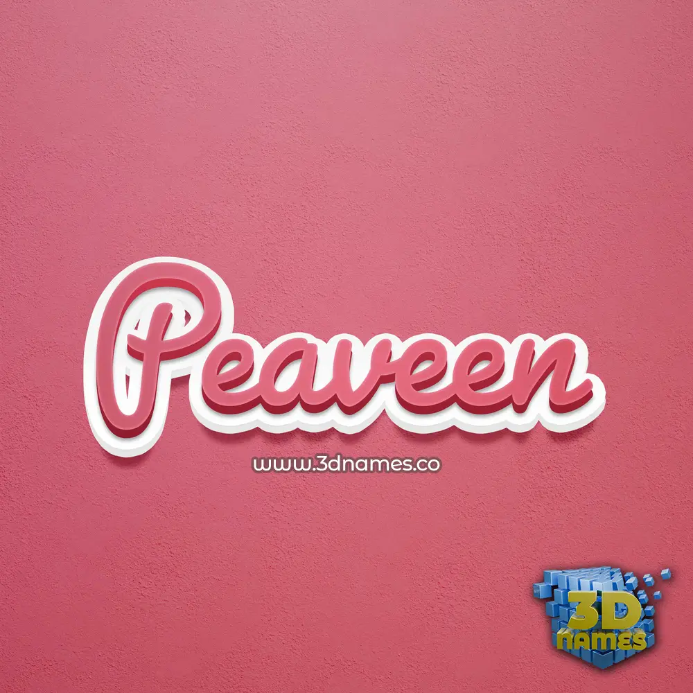 peaveen in Red Scribble style - 3D name wallpaper peaveen in Red Scribble style - 3D name wallpaper