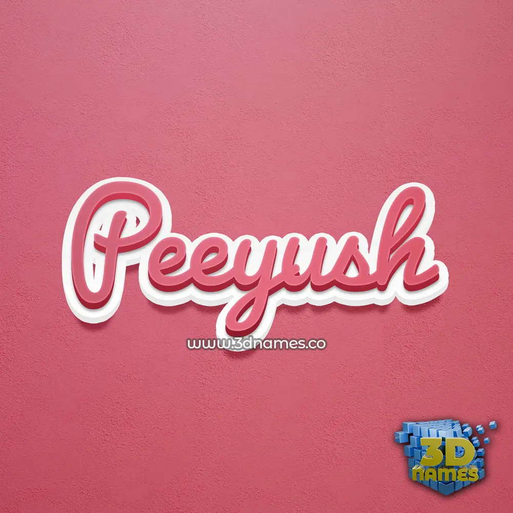 peeyush in Red Scribble style - 3D name wallpaper peeyush in Red Scribble style - 3D name wallpaper