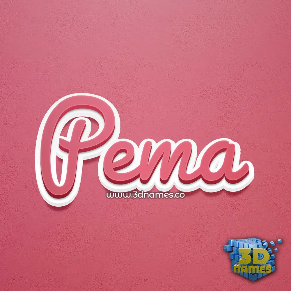 pema in Red Scribble style - 3D name wallpaper pema in Red Scribble style - 3D name wallpaper