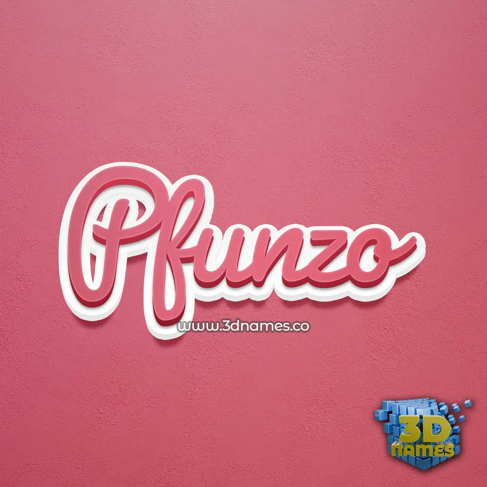 pfunzo in Red Scribble style - 3D name wallpaper pfunzo in Red Scribble style - 3D name wallpaper