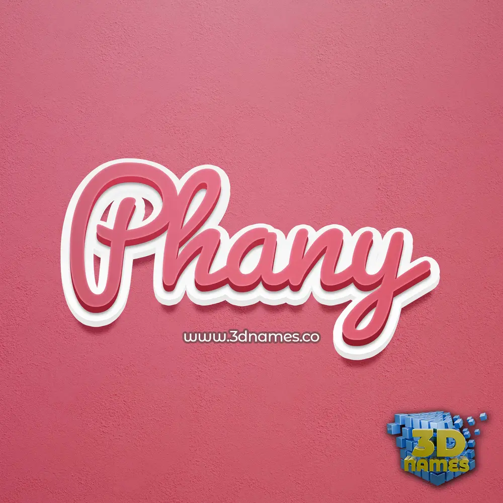 phany in Red Scribble style - 3D name wallpaper phany in Red Scribble style - 3D name wallpaper