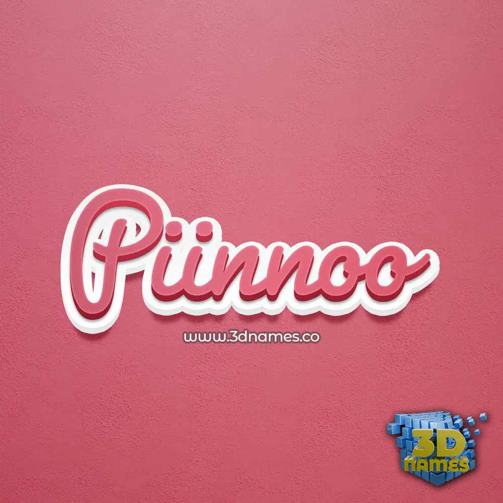 piinnoo in Red Scribble style - 3D name wallpaper piinnoo in Red Scribble style - 3D name wallpaper