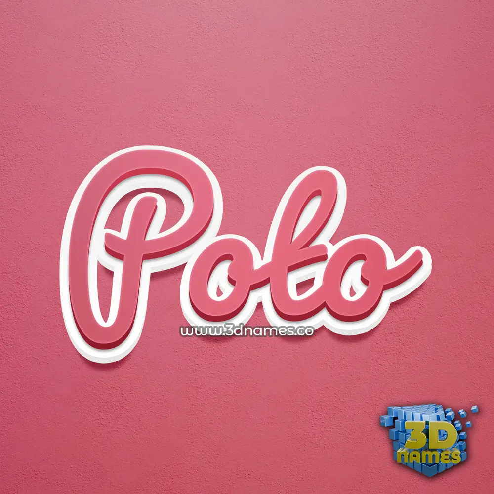poto in Red Scribble style - 3D name wallpaper poto in Red Scribble style - 3D name wallpaper