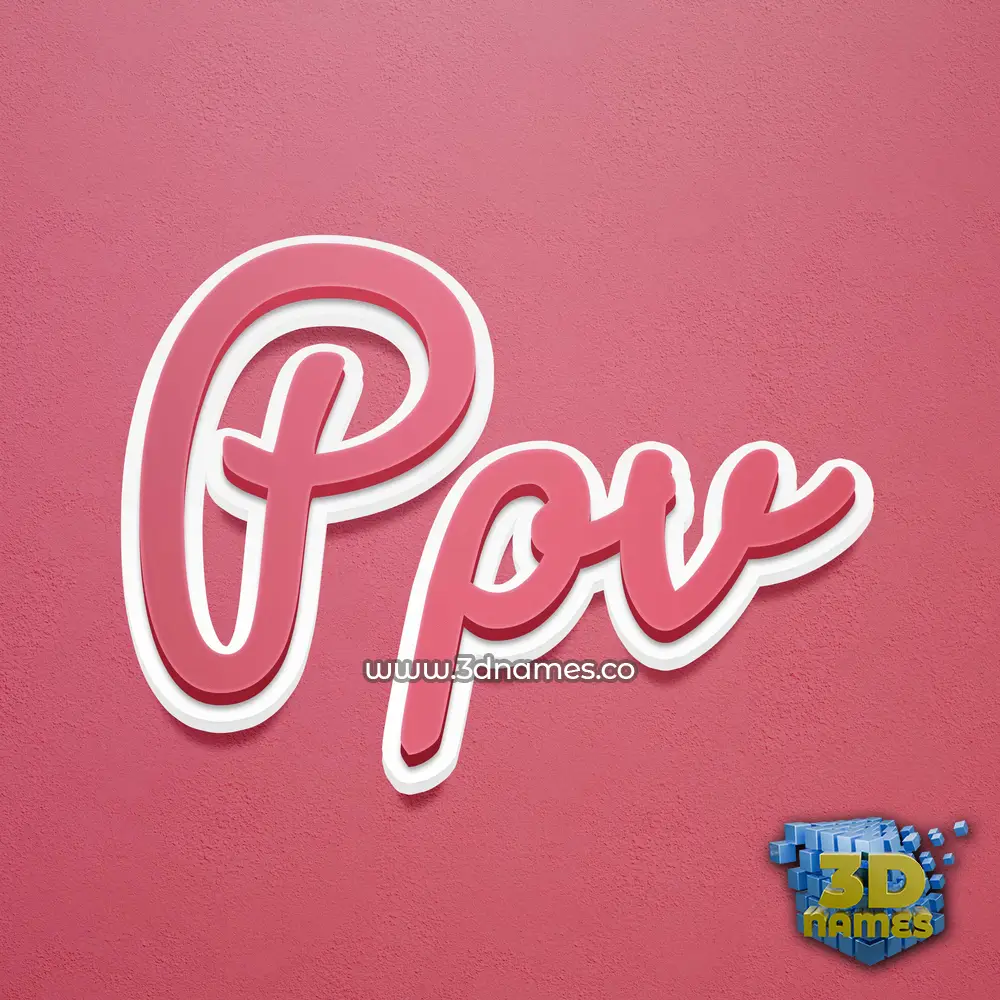 ppv in Red Scribble style - 3D name wallpaper ppv in Red Scribble style - 3D name wallpaper