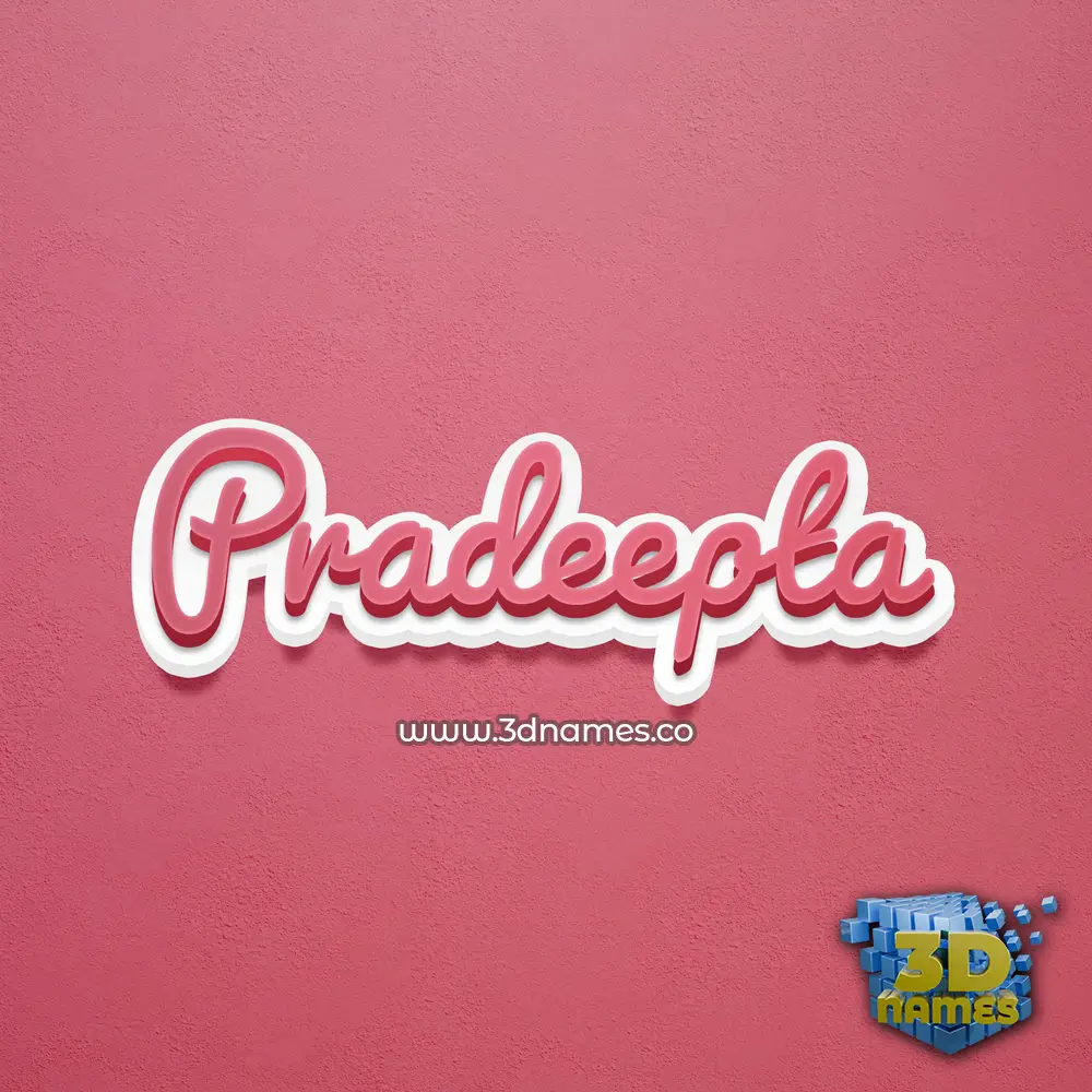 pradeepta in Red Scribble style - 3D name wallpaper pradeepta in Red Scribble style - 3D name wallpaper