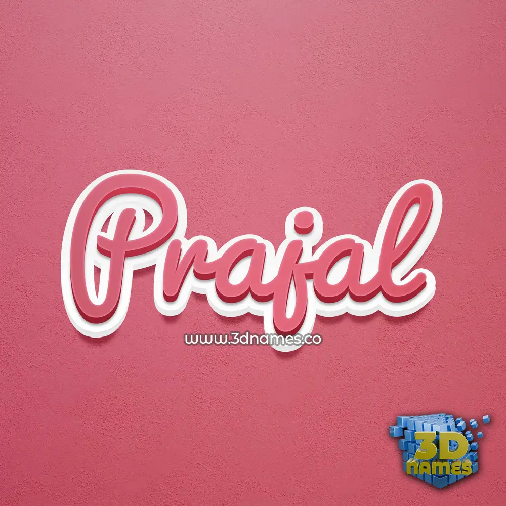 prajal in Red Scribble style - 3D name wallpaper prajal in Red Scribble style - 3D name wallpaper