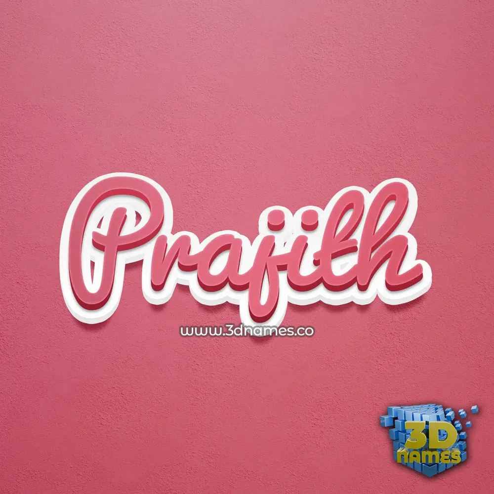 prajith in Red Scribble style - 3D name wallpaper prajith in Red Scribble style - 3D name wallpaper