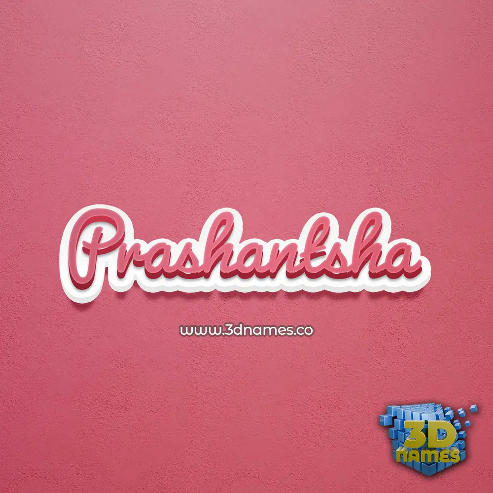 prashantsha in Red Scribble style - 3D name wallpaper prashantsha in Red Scribble style - 3D name wallpaper