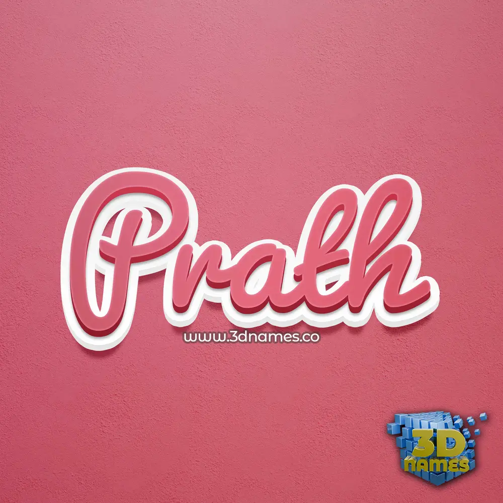 prath in Red Scribble style - 3D name wallpaper prath in Red Scribble style - 3D name wallpaper