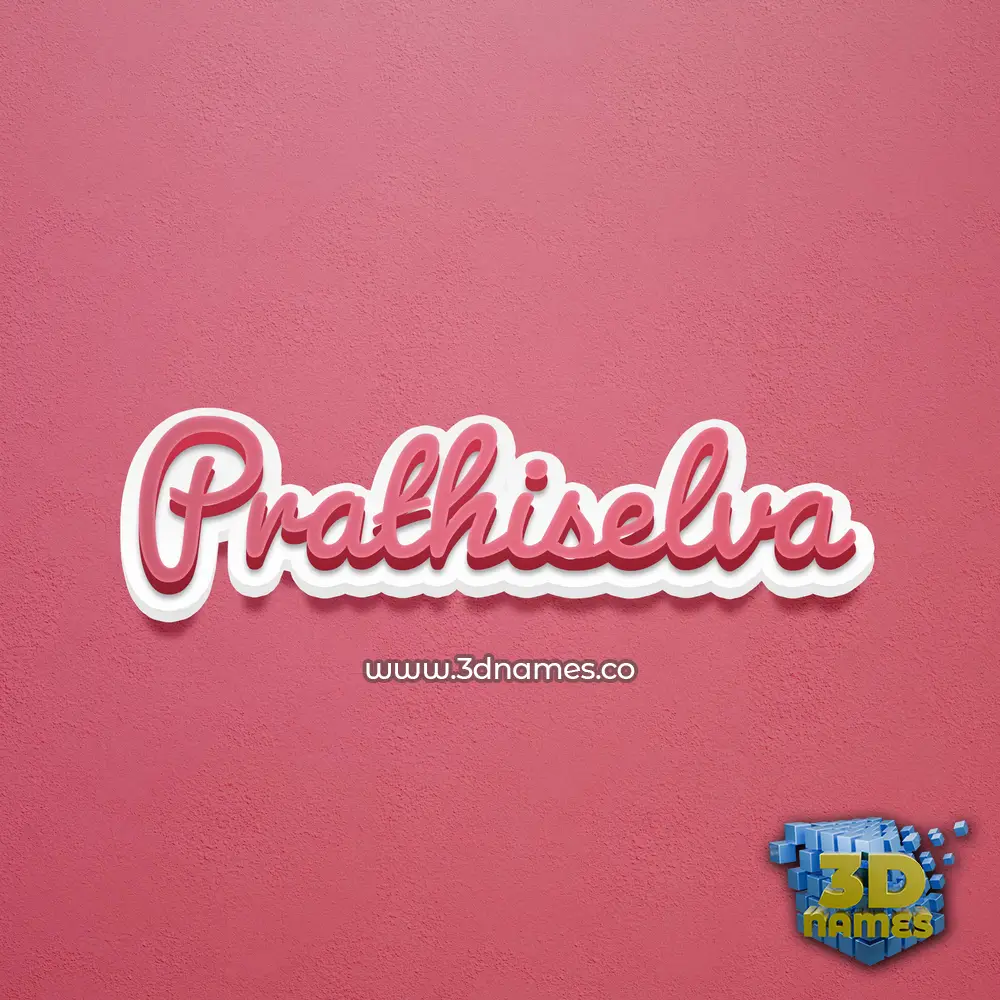 prathiselva in Red Scribble style - 3D name wallpaper prathiselva in Red Scribble style - 3D name wallpaper