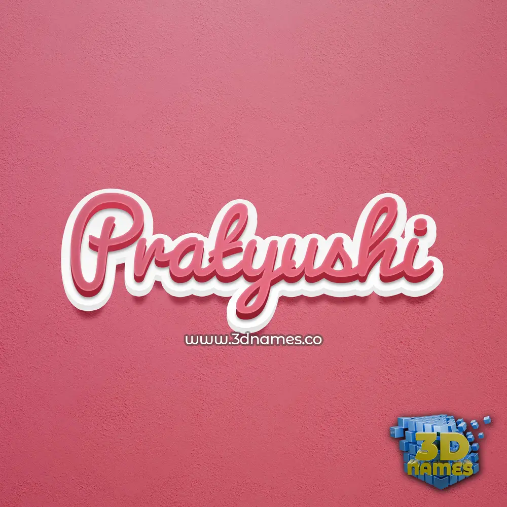 pratyushi in Red Scribble style - 3D name wallpaper pratyushi in Red Scribble style - 3D name wallpaper