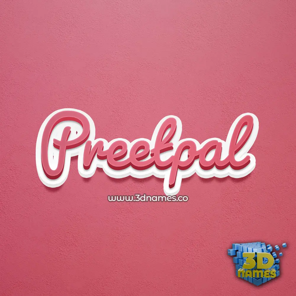 preetpal in Red Scribble style - 3D name wallpaper preetpal in Red Scribble style - 3D name wallpaper