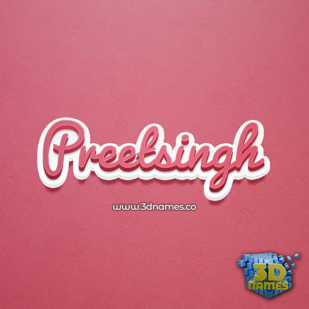 preetsingh in Red Scribble style - 3D name wallpaper preetsingh in Red Scribble style - 3D name wallpaper