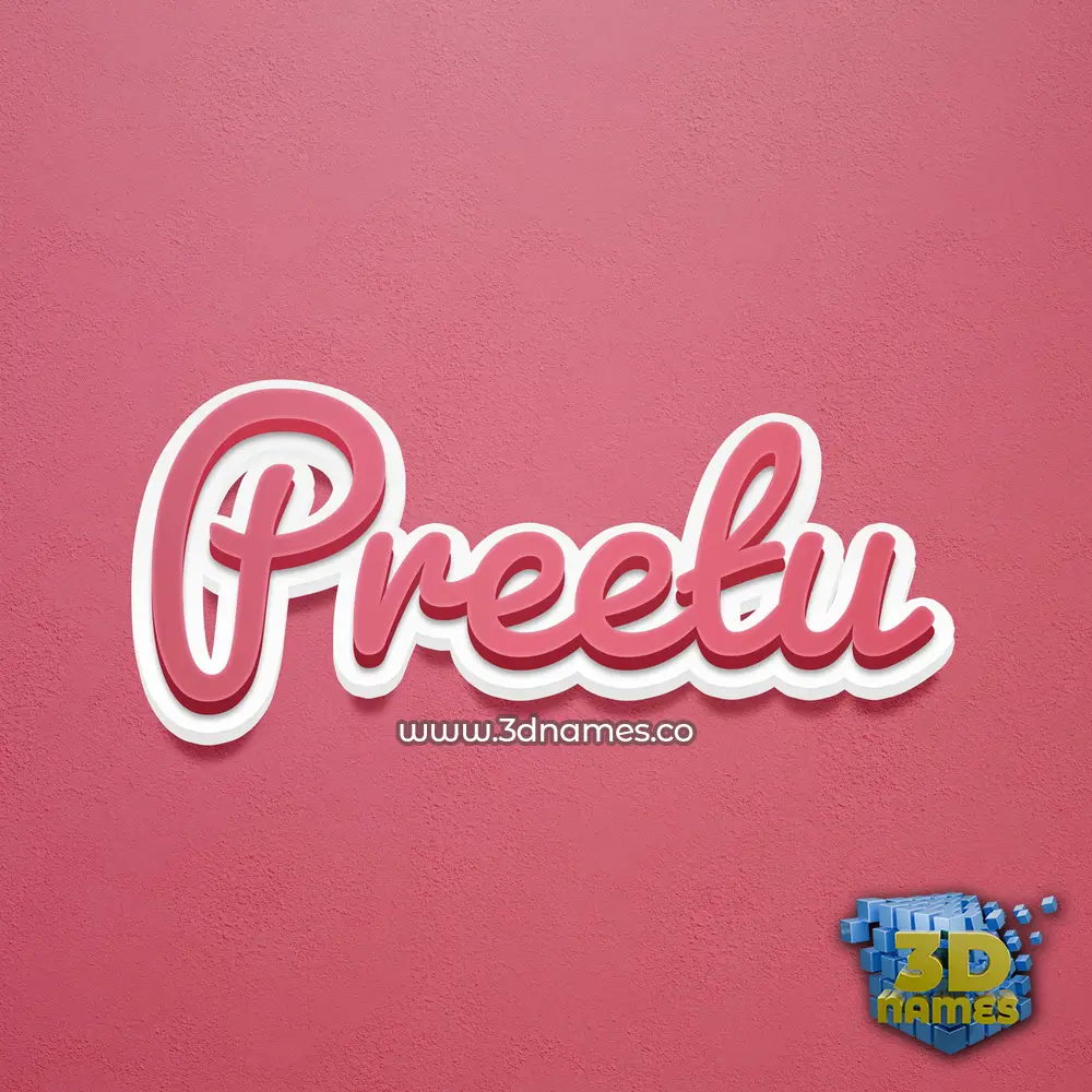 preetu in Red Scribble style - 3D name wallpaper preetu in Red Scribble style - 3D name wallpaper