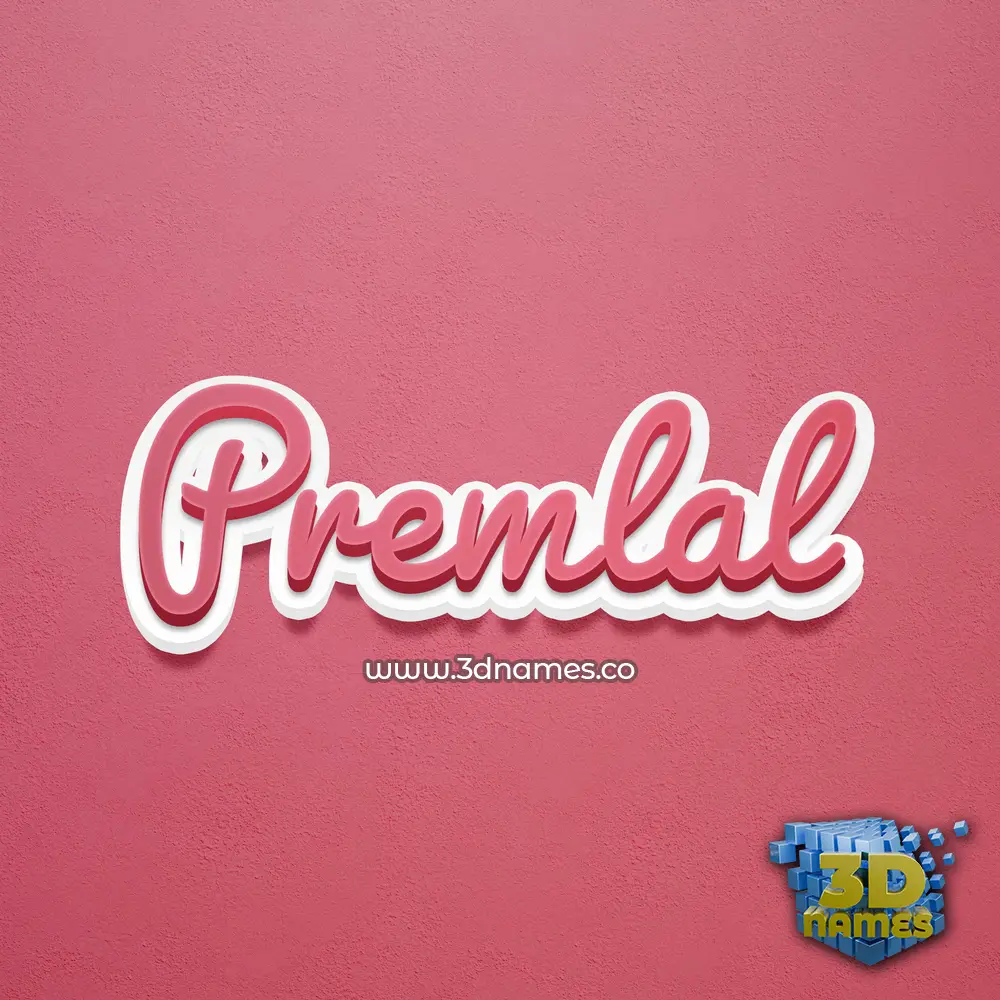premlal in Red Scribble style - 3D name wallpaper premlal in Red Scribble style - 3D name wallpaper