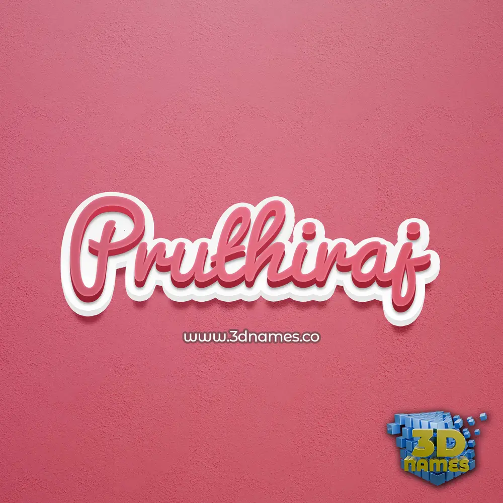 pruthiraj in Red Scribble style - 3D name wallpaper pruthiraj in Red Scribble style - 3D name wallpaper