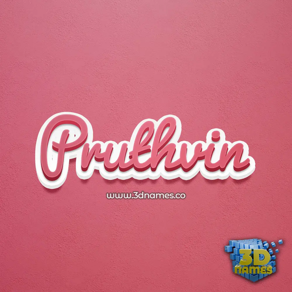 pruthvin in Red Scribble style - 3D name wallpaper pruthvin in Red Scribble style - 3D name wallpaper