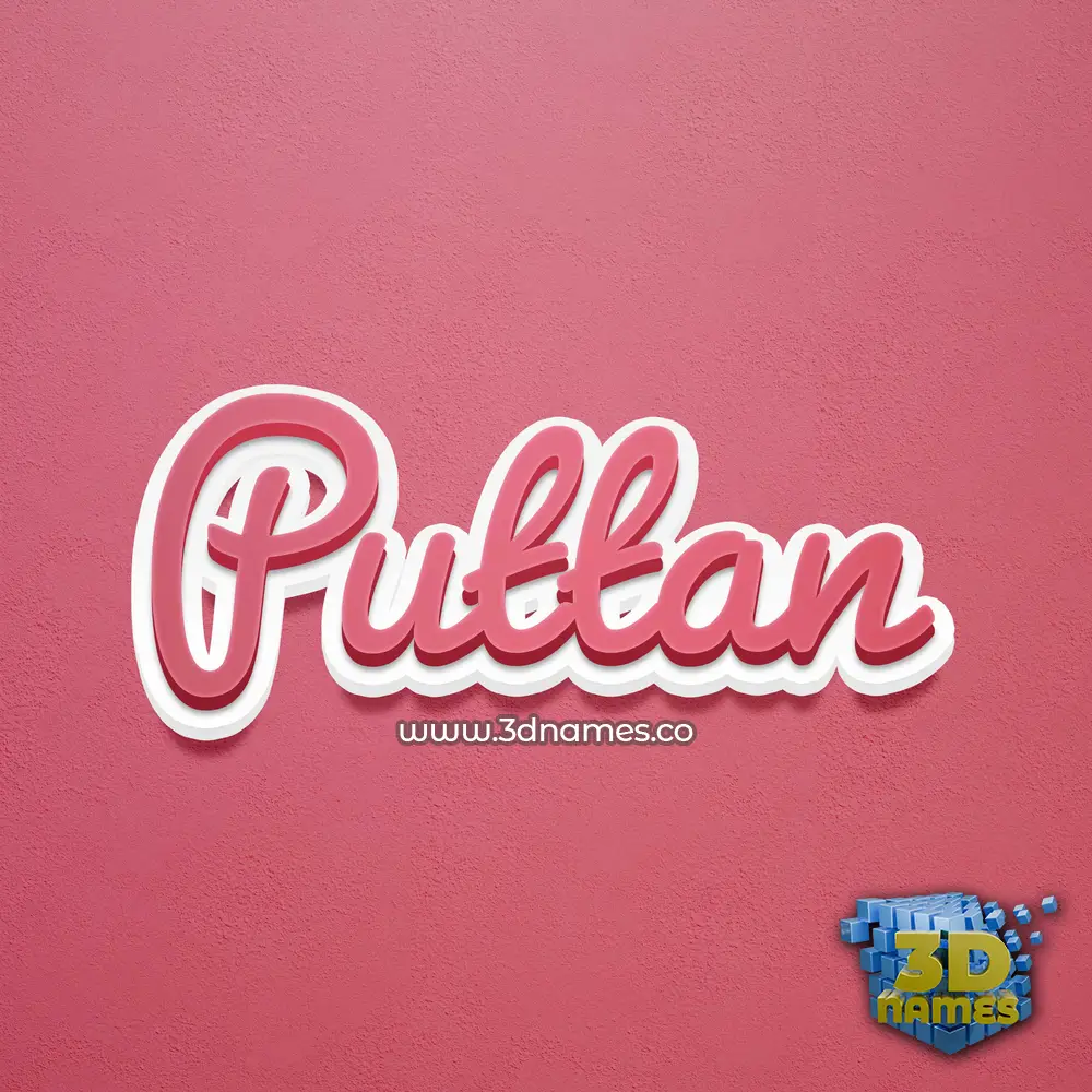puttan in Red Scribble style - 3D name wallpaper puttan in Red Scribble style - 3D name wallpaper