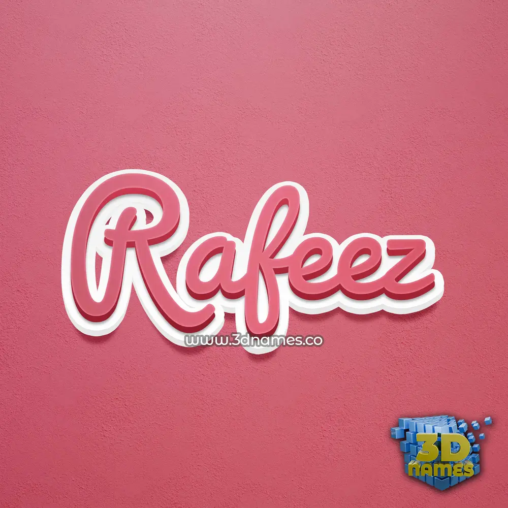 rafeez in Red Scribble style - 3D name wallpaper rafeez in Red Scribble style - 3D name wallpaper