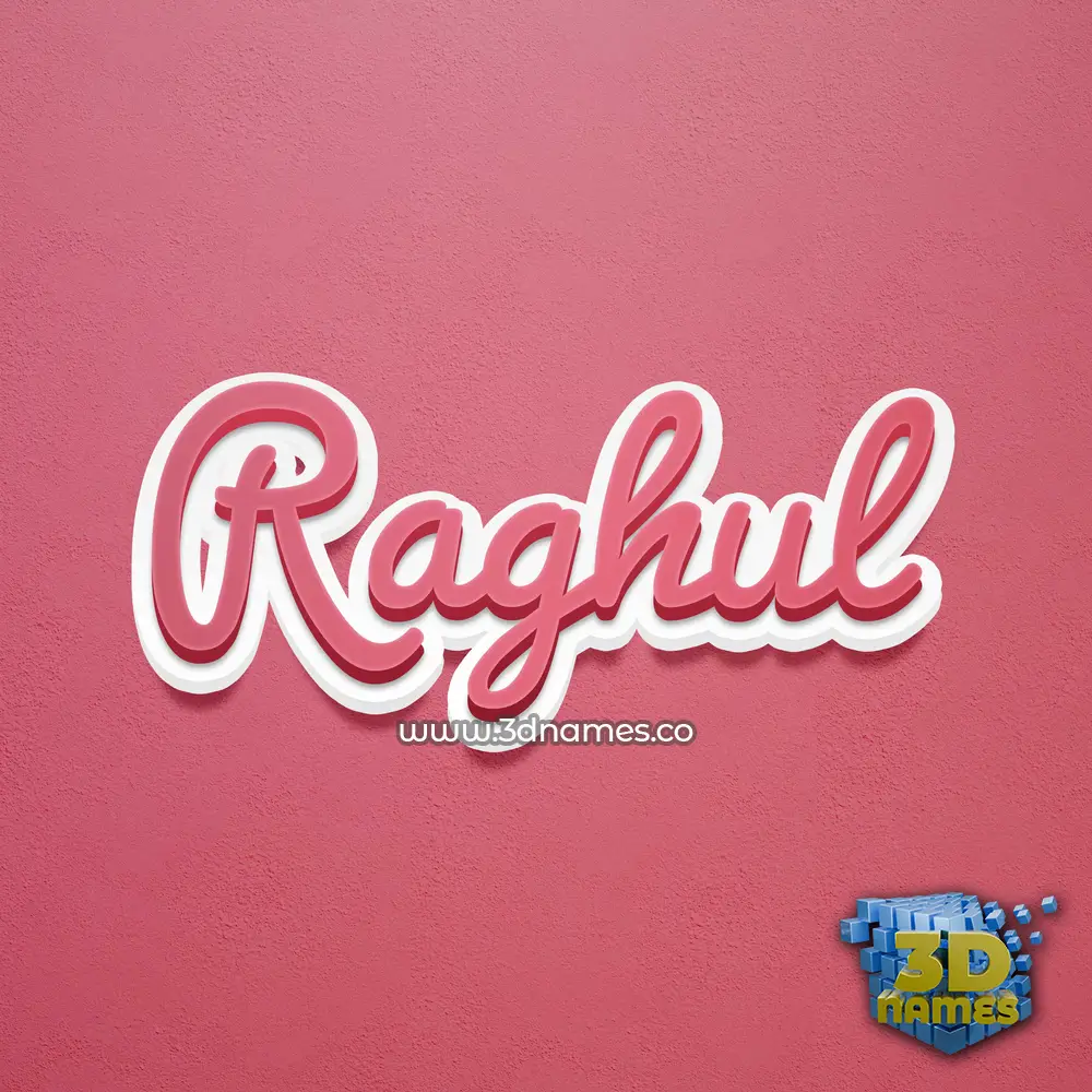 raghul in Red Scribble style - 3D name wallpaper raghul in Red Scribble style - 3D name wallpaper
