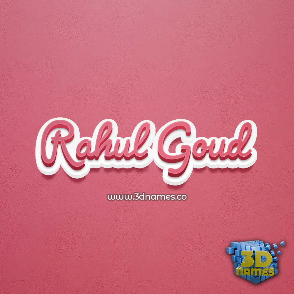 rahul goud in Red Scribble style - 3D name wallpaper rahul goud in Red Scribble style - 3D name wallpaper