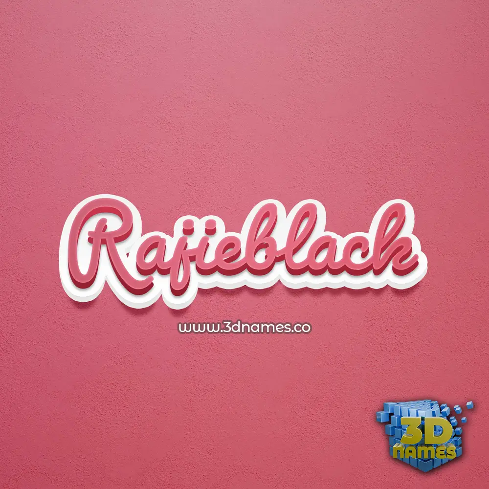 rajieblack in Red Scribble style - 3D name wallpaper rajieblack in Red Scribble style - 3D name wallpaper
