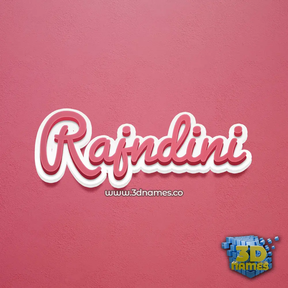 rajndini in Red Scribble style - 3D name wallpaper rajndini in Red Scribble style - 3D name wallpaper