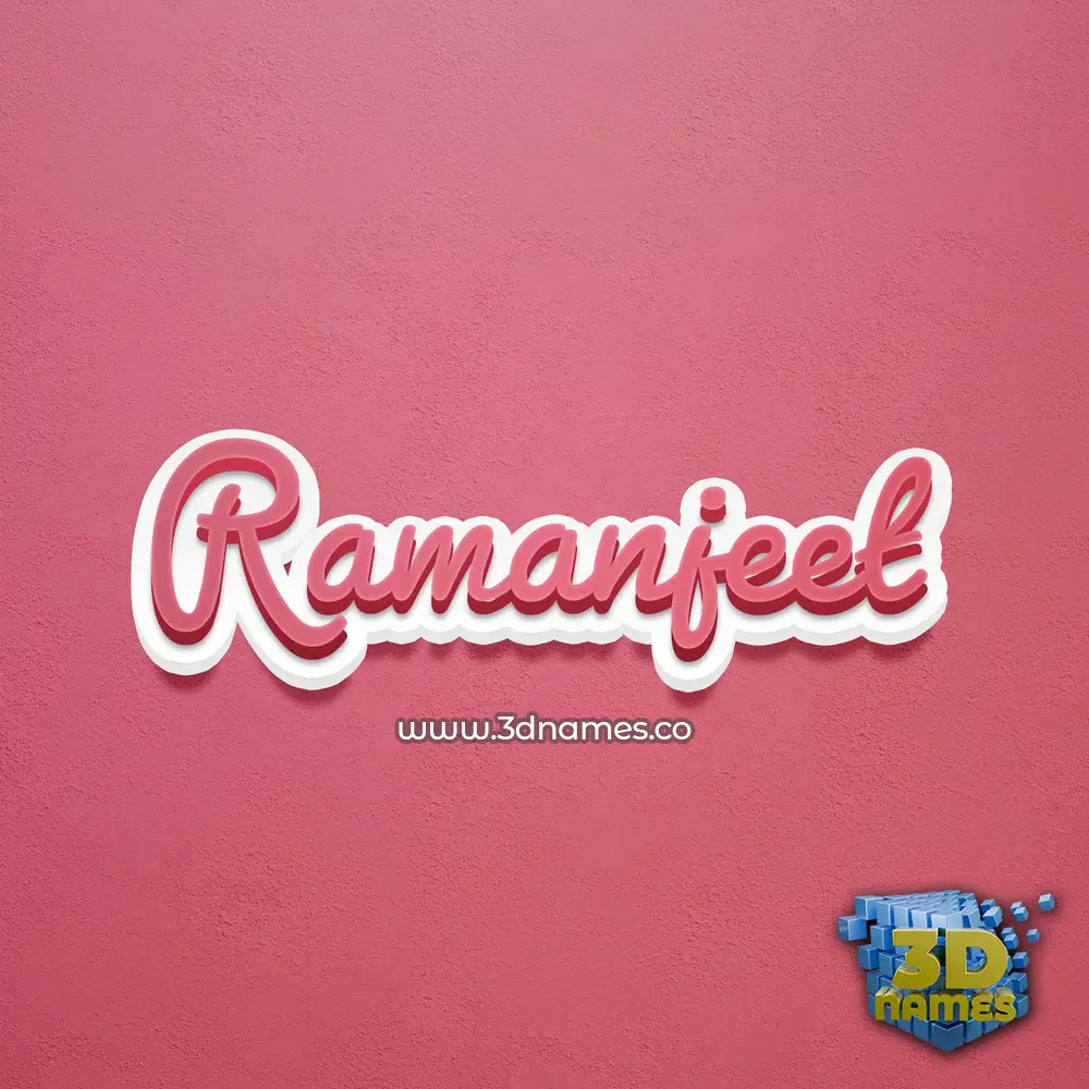 ramanjeet in Red Scribble style - 3D name wallpaper ramanjeet in Red Scribble style - 3D name wallpaper