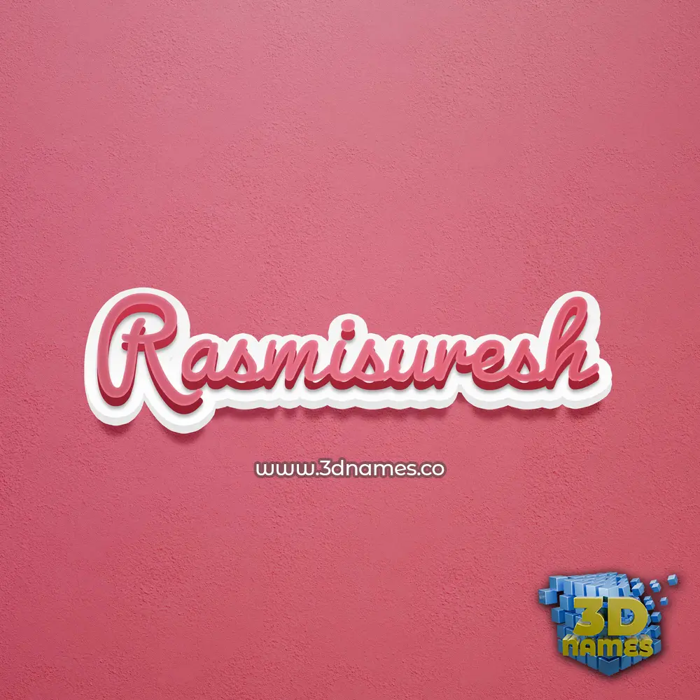 rasmisuresh in Red Scribble style - 3D name wallpaper rasmisuresh in Red Scribble style - 3D name wallpaper