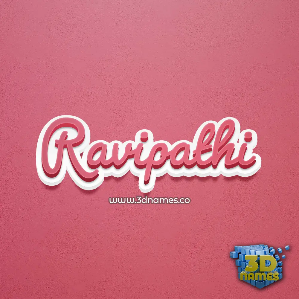 ravipathi in Red Scribble style - 3D name wallpaper ravipathi in Red Scribble style - 3D name wallpaper
