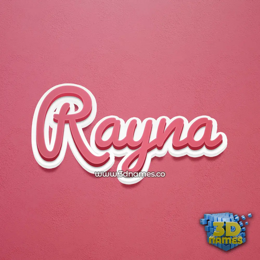 rayna in Red Scribble style - 3D name wallpaper rayna in Red Scribble style - 3D name wallpaper