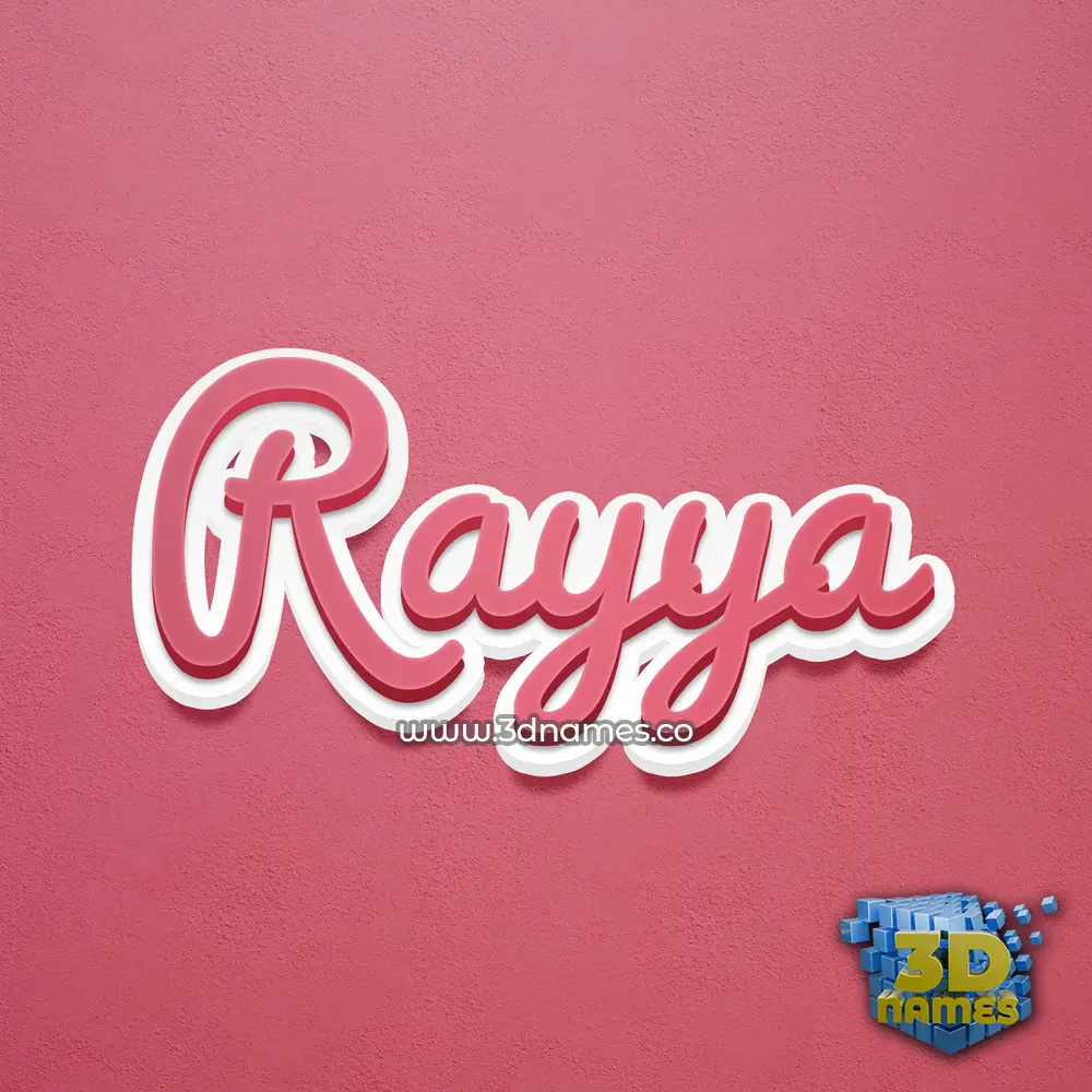 rayya in Red Scribble style - 3D name wallpaper rayya in Red Scribble style - 3D name wallpaper