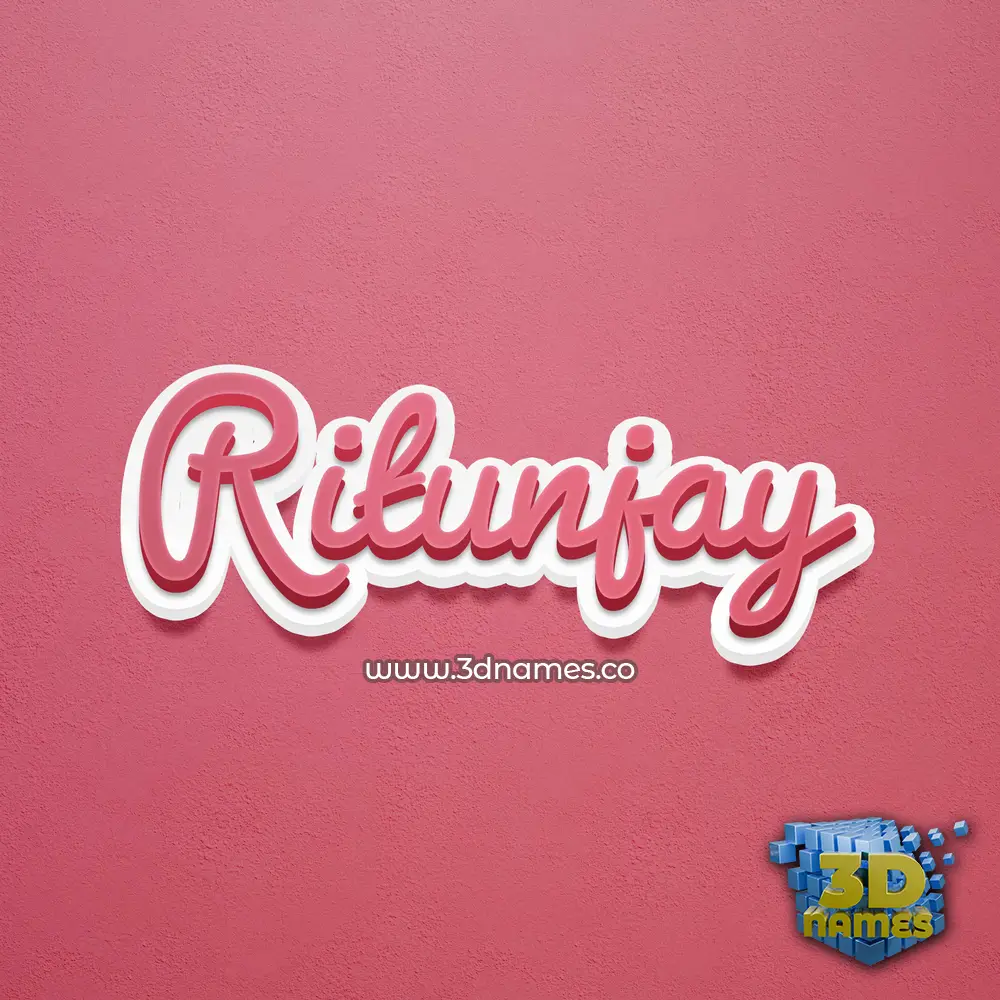 ritunjay in Red Scribble style - 3D name wallpaper ritunjay in Red Scribble style - 3D name wallpaper