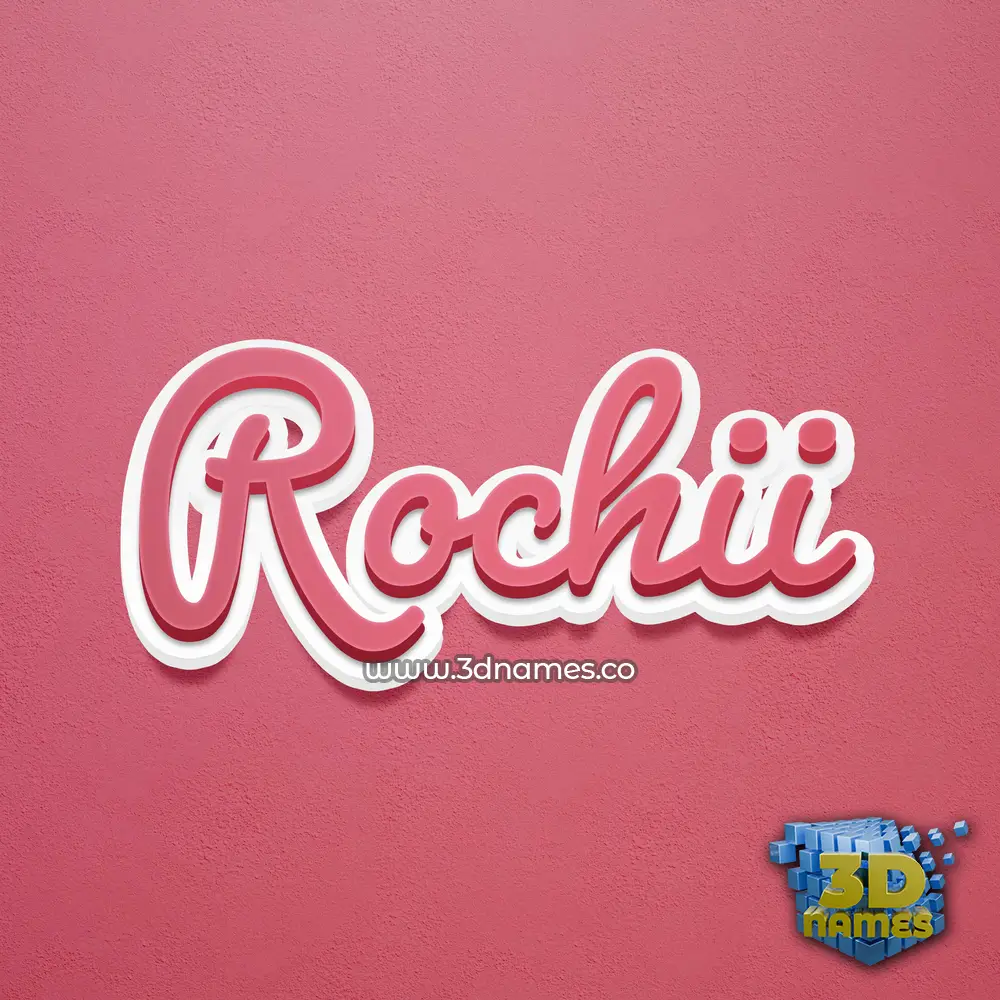 rochii in Red Scribble style - 3D name wallpaper rochii in Red Scribble style - 3D name wallpaper