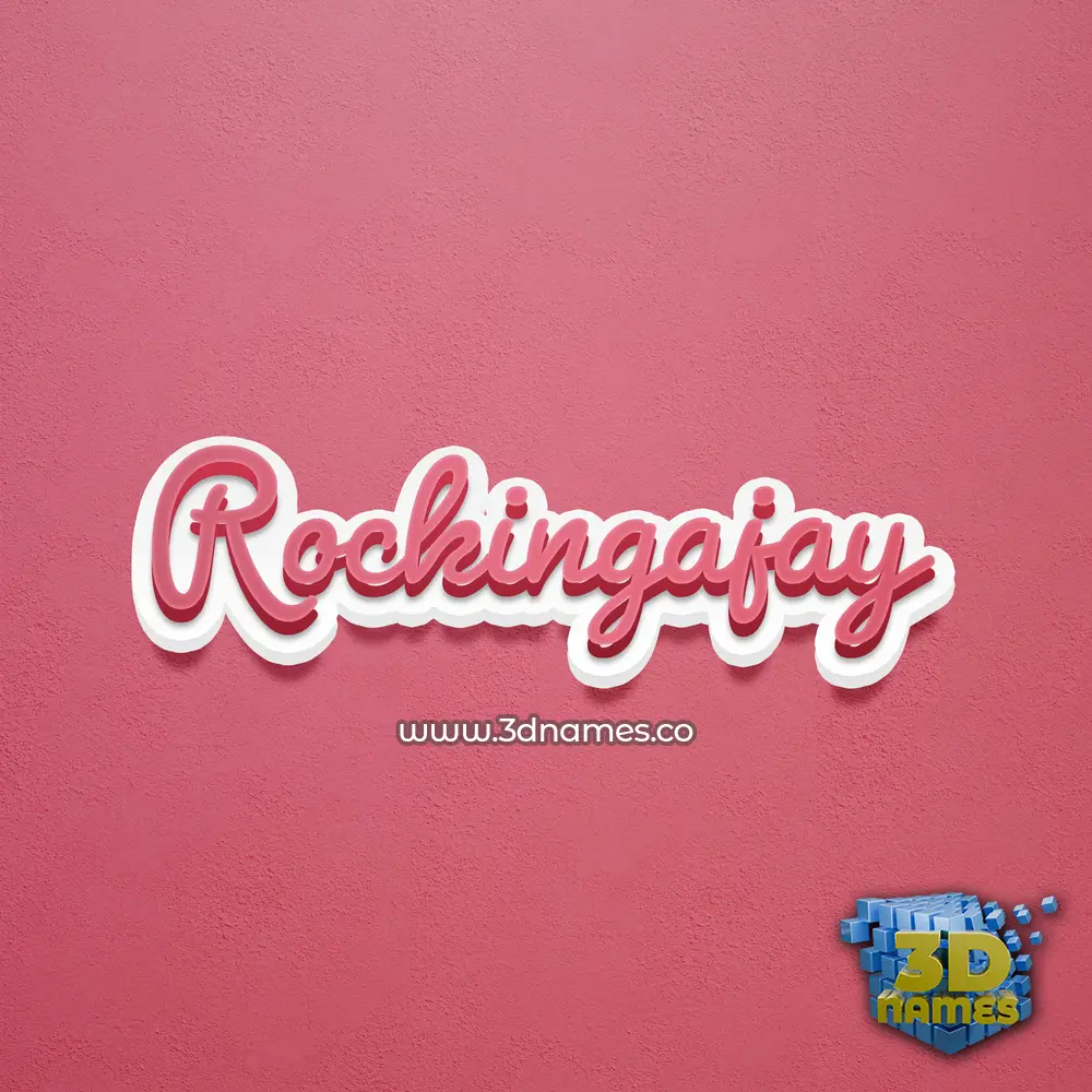 rockingajay in Red Scribble style - 3D name wallpaper rockingajay in Red Scribble style - 3D name wallpaper