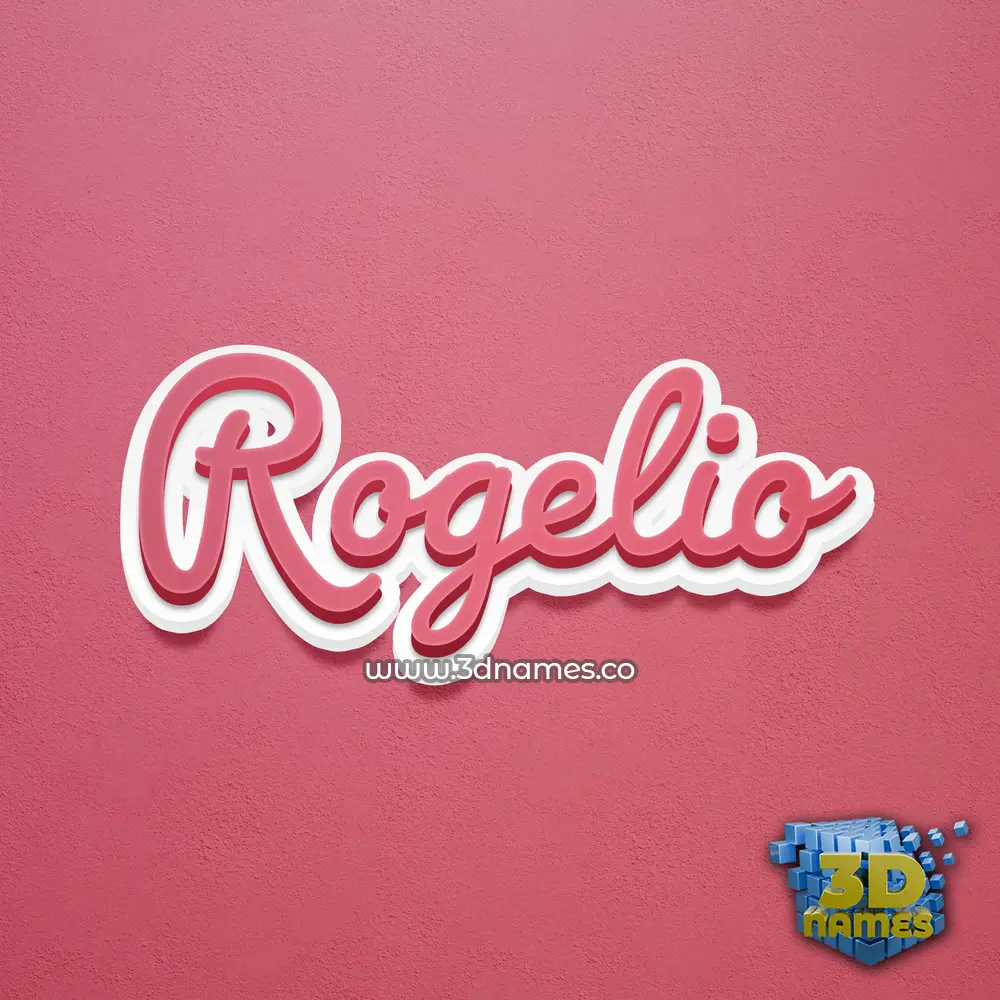 rogelio in Red Scribble style - 3D name wallpaper rogelio in Red Scribble style - 3D name wallpaper