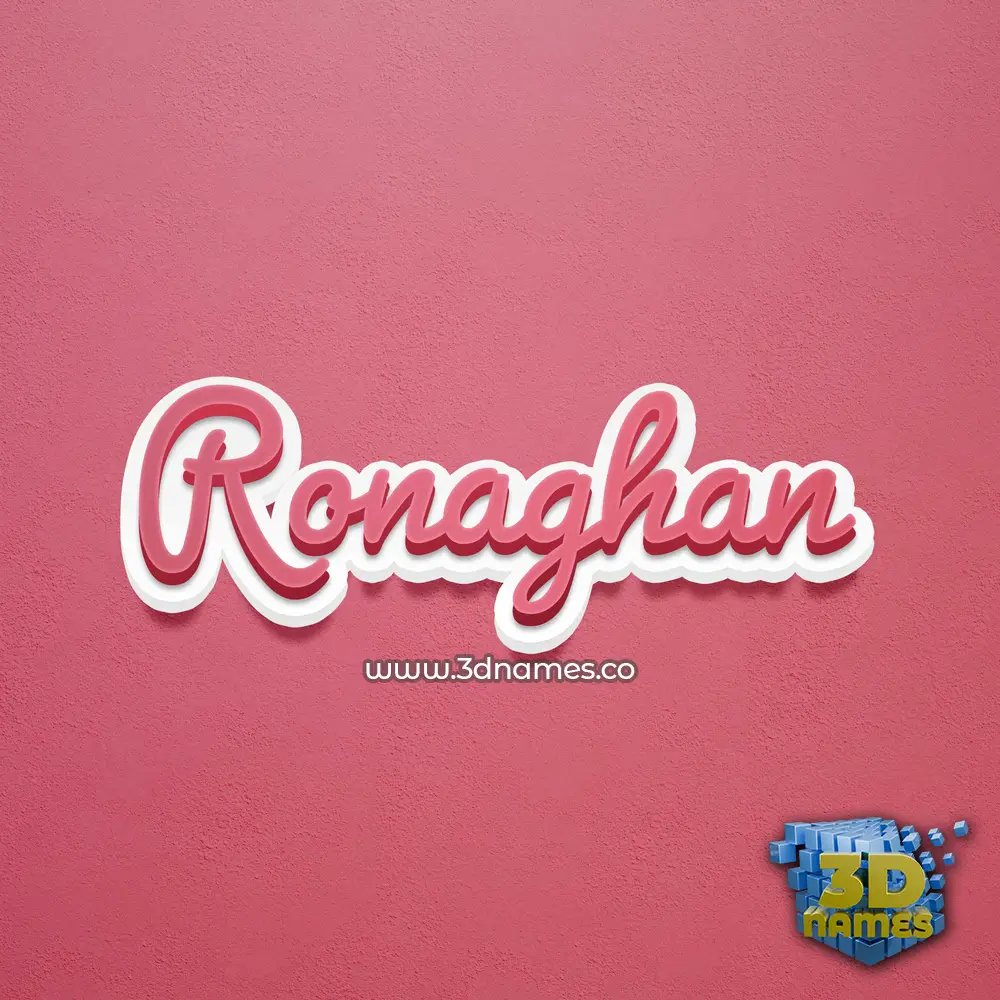 ronaghan in Red Scribble style - 3D name wallpaper ronaghan in Red Scribble style - 3D name wallpaper