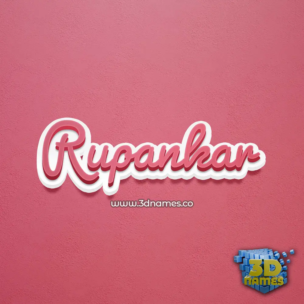 rupankar in Red Scribble style - 3D name wallpaper rupankar in Red Scribble style - 3D name wallpaper