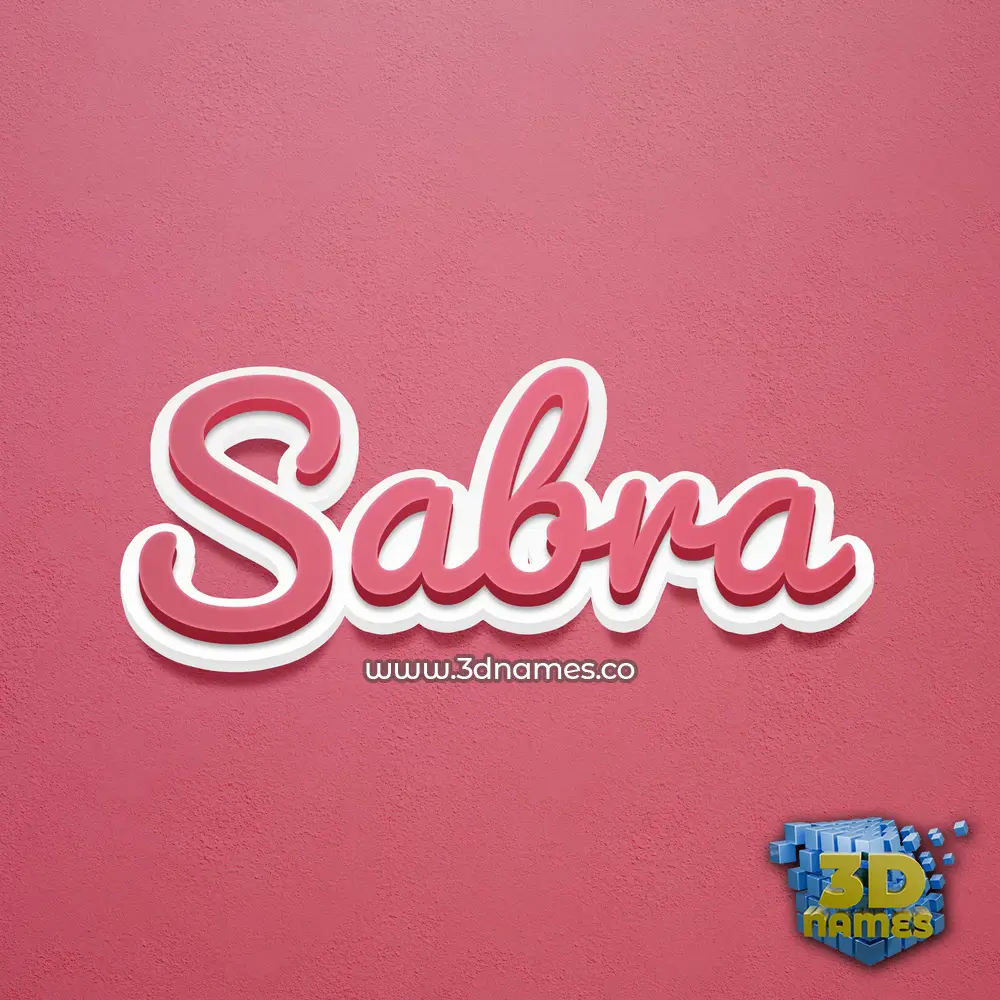 sabra in Red Scribble style - 3D name wallpaper sabra in Red Scribble style - 3D name wallpaper