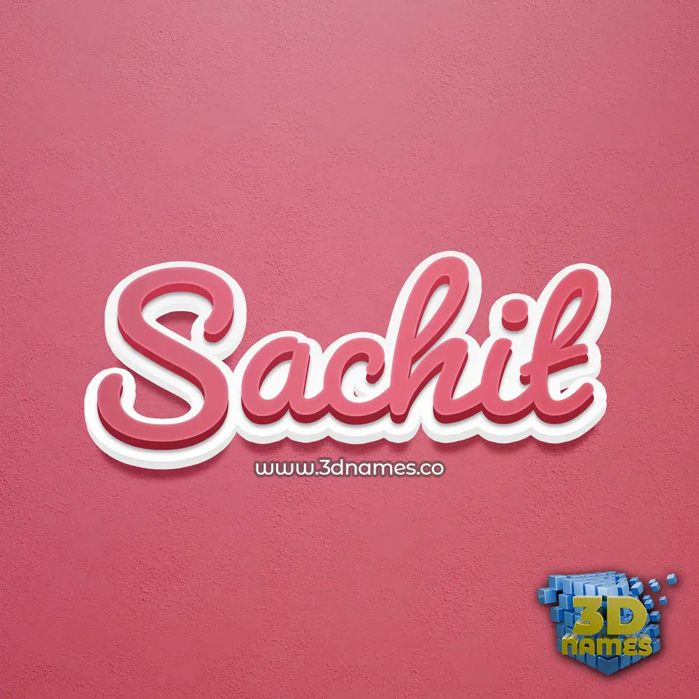 sachit in Red Scribble style - 3D name wallpaper sachit in Red Scribble style - 3D name wallpaper
